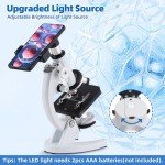 2000X LED Microscope Kit for Kids & Adults