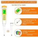YINMIK Digital Food pH Meter with Extra Probe