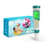 GISNPA 7-in-1 Digital pH and Water Quality Meter