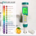 GISNPA 7-in-1 Digital pH and Water Quality Meter