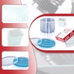 Sterile Petri Dishes and Microscope Slides Set