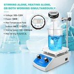 Magnetic Stirrer Hot Plate with Thermometer and Stand