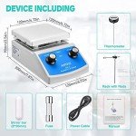 Magnetic Stirrer Hot Plate with Thermometer and Stand