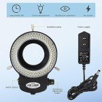 Faruijie 144 LED Ring Light for Microscopes