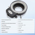 Faruijie 144 LED Ring Light for Microscopes