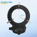 Faruijie 144 LED Ring Light for Microscopes