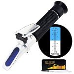 ATC Alcohol Refractometer for Homebrewing 0-80%