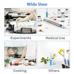 Kalevel 6-Pack 10ml Clear Measuring Cylinders