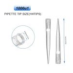 1000 µl DNase/RNase Free Filtering Pipette Tips