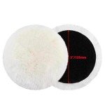 2Pcs 5" Wool Polishing Pads for Orbital Sanders