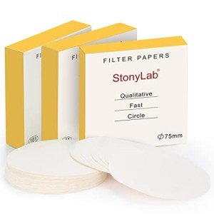 StonyLab Qualitative Fast Filter Paper, 75 mm