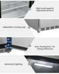 24-Inch Stainless Steel Outdoor Beverage Refrigerator