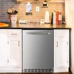 24-Inch Stainless Steel Outdoor Beverage Refrigerator