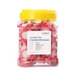 100 Pack PTFE Syringe Filters 0.45μm - 33mm