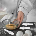 10pcs Plastic Weighing Spoons for Lab Use