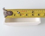 99.3% Alumina Crucible for Laboratory Use (60x30x15MM)