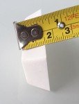 99.3% Alumina Crucible for Laboratory Use (60x30x15MM)
