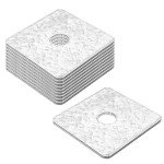 GBGS 10 Pack Galvanized Square Plate Washers