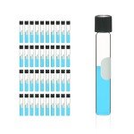 Glass Test Tubes with Bakelite Caps, 10ml, Pack of 40