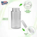 LUBEFLEX Oil Sampling Bottle - 4 oz, Pack of 35