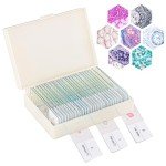 Misoterm Microscope Slides with Specimens for Kids