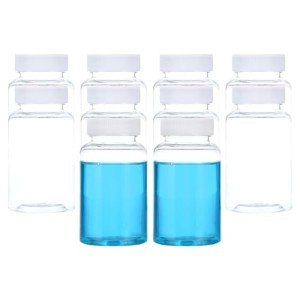 10-Pack 200ml Wide Mouth Reagent Bottles