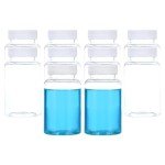 10-Pack 200ml Wide Mouth Reagent Bottles