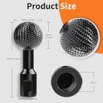 Sphere Rotary Burr for Angle Grinder Attachments