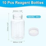 10-Pack 200ml Wide Mouth Reagent Bottles