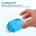 10-Pack 200ml Wide Mouth Reagent Bottles