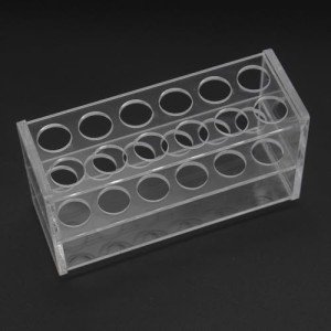 Acrylic Test Tube Holder Rack for 10ML Tubes
