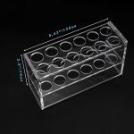 Acrylic Test Tube Holder Rack for 10ML Tubes