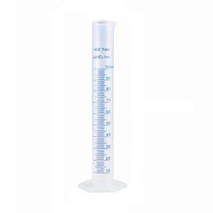 100ml Plastic Graduated Measuring Cylinder for Labs