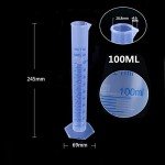 100ml Plastic Graduated Measuring Cylinder for Labs