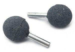 Blue 1" Abrasive Mounted Stone Grinding Wheels 2-Pack