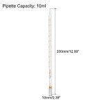 10ml Reusable Glass Pipettes - 4 Pack