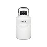 Liquid Nitrogen Container with 6 Canisters & Bag
