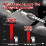 EZARC Tungsten Carbide Rotary Burr Bit Set