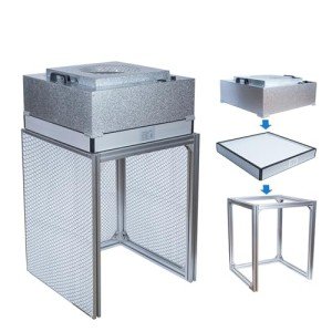 HEPA H14 Laminar Flow Hood with Stand