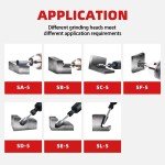 EZARC Tungsten Carbide Rotary Burr Bit Set