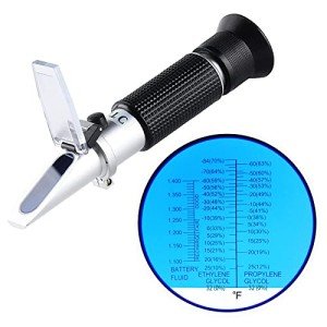 3-in-1 Antifreeze Refractometer for Testing Coolants