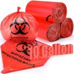200 Pack Biohazard Waste Bags for Safe Disposal