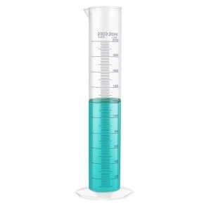 Blue Graduated Measuring Cylinder Set, 2000ml