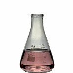 100ml Borosilicate Erlenmeyer Flask Set with Stoppers