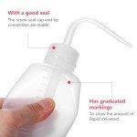 6-Pack 150ml Plastic Wash Bottles for Labs