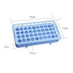 50 Pcs Centrifuge Tubes & Test Tube Rack