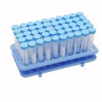 50 Pcs Centrifuge Tubes & Test Tube Rack