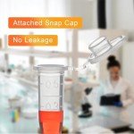 0.5ml Microcentrifuge Tubes, 2000PCS with Lids