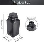 Othmro 34oz Plastic Lab Chemical Storage Bottles