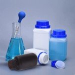 Othmro 34oz Plastic Lab Chemical Storage Bottles